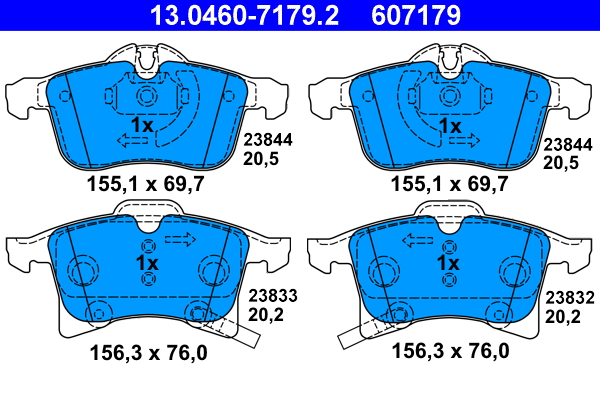 ATE 13.0460-7179.2 set...