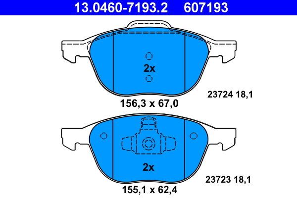 ATE 13.0460-7193.2 set...