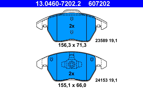 ATE 13.0460-7202.2 set...