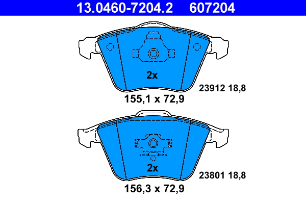 ATE 13.0460-7204.2 set...