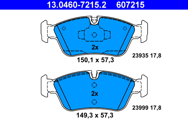 ATE 13.0460-7215.2 set...