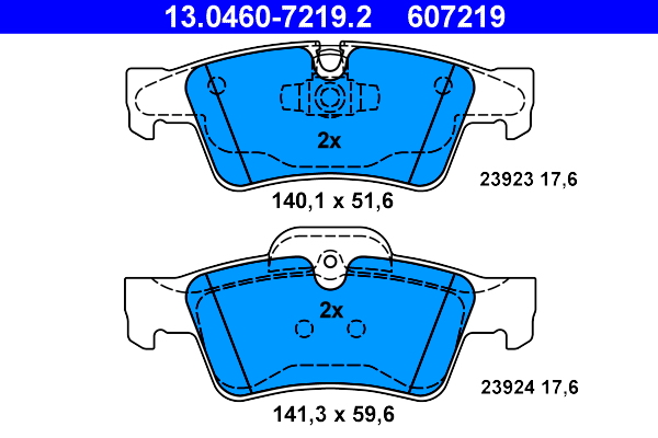 ATE 13.0460-7219.2 set...