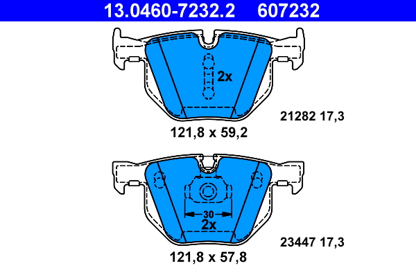 ATE 13.0460-7232.2 set...