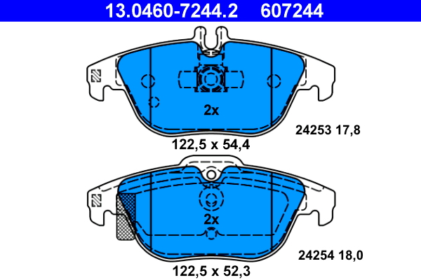 ATE 13.0460-7244.2 set...