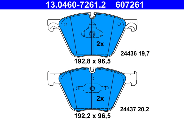 ATE 13.0460-7261.2 set...