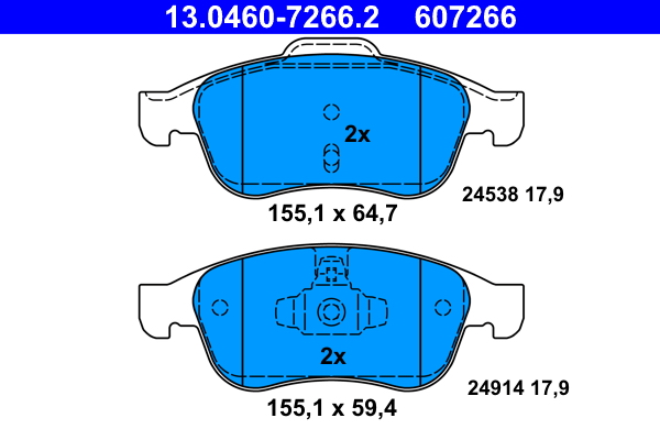 ATE 13.0460-7266.2 set...