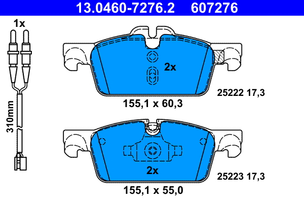 ATE 13.0460-7276.2 set...