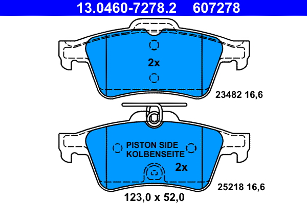 ATE 13.0460-7278.2 set...