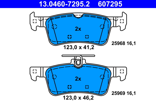 ATE 13.0460-7295.2 set...