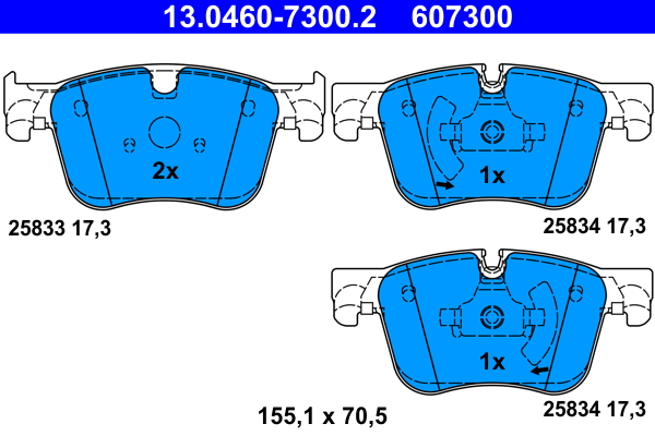 ATE 13.0460-7300.2 set...