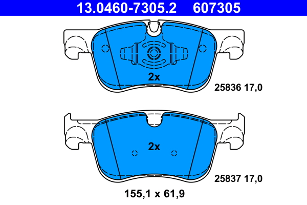 ATE 13.0460-7305.2 set...