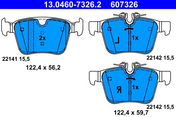 ATE 13.0460-7326.2 set...