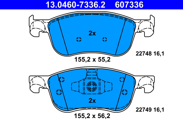 ATE 13.0460-7336.2 set...