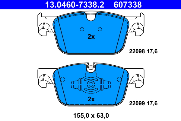 ATE 13.0460-7338.2 set...