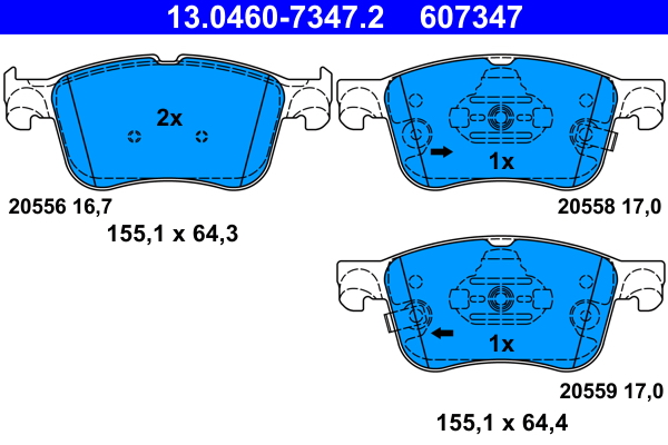 ATE 13.0460-7347.2 set...