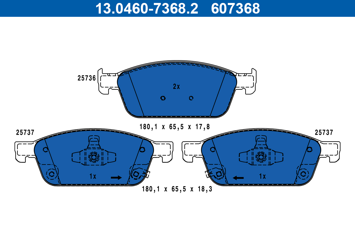 ATE 13.0460-7368.2 set...