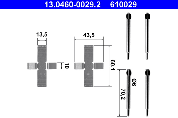 ATE 13.0460-0029.2 Set...