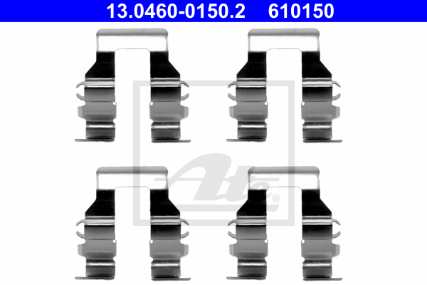 ATE 13.0460-0150.2 Kit accessori, Pastiglia freno