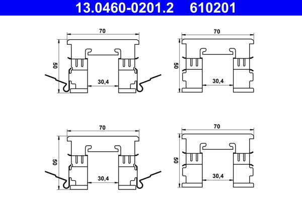 ATE 13.0460-0201.2 Set...