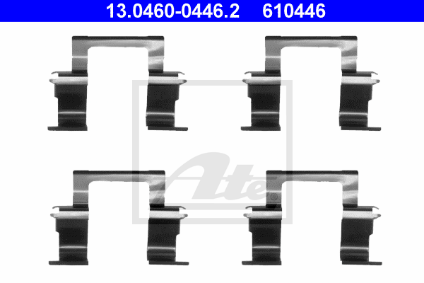 ATE 13.0460-0446.2 Kit accessori, Pastiglia freno