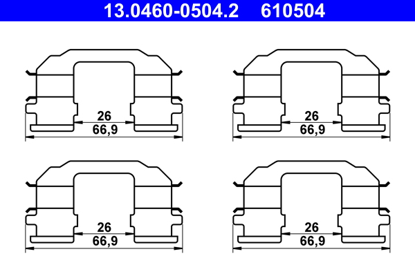 ATE 13.0460-0504.2 Set...