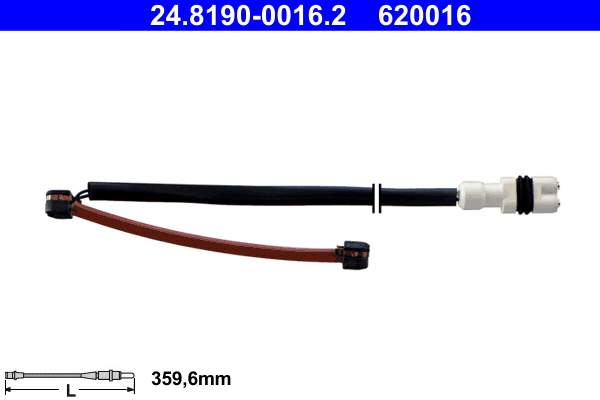 A.B.S. 39646 Slitekontakt bremsekloss