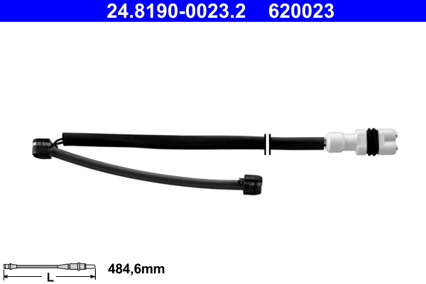 QUICK BRAKE WS 0208 A Slitekontakt bremsekloss
