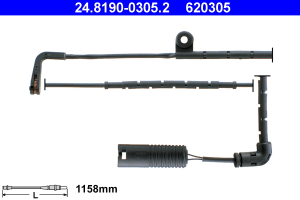 FEBI BILSTEIN 47369 Slitekontakt bremsekloss