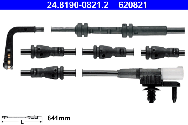 MAXGEAR 20-0148 Slitekontakt bremsekloss