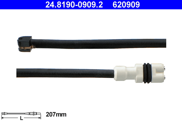 ATE 24.8190-0909.2 Warnkontakt, Bremsbelagverschleiß