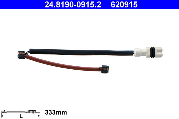 LPR KS0095 Slitekontakt bremsekloss