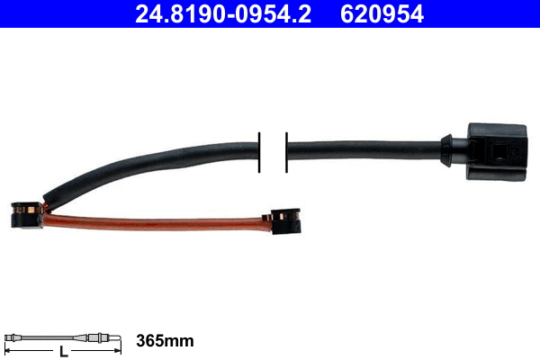 FEBI BILSTEIN 24320 Slitekontakt bremsekloss
