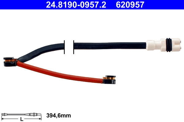 ATE 24.8190-0957.2 Warnkontakt, Bremsbelagverschleiß