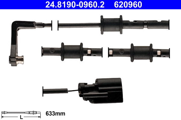 MAXGEAR 23-0043 Slitekontakt bremsekloss