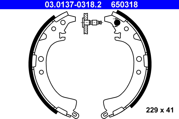 BREMBO S 10 517 ESSENTIAL LINE Bremsesko sett