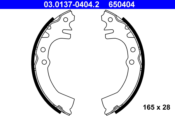BREMBO S 24 532 ESSENTIAL LINE Bremsesko sett