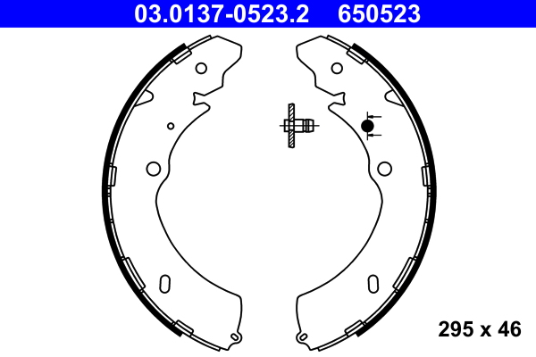 TOMEX Brakes TX 23-31 Bremsesko sett