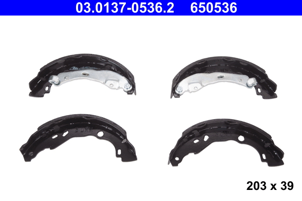 ATE 03.0137-0536.2 Bremsbackensatz