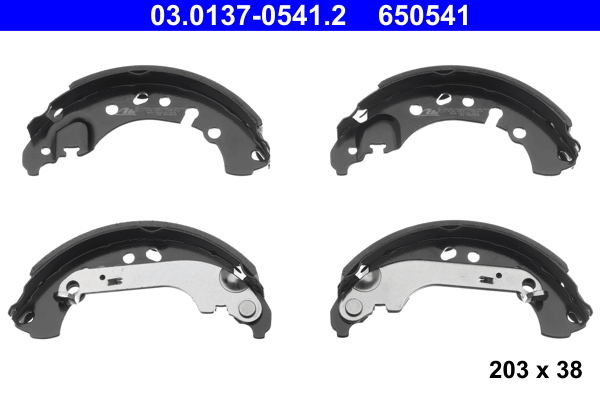 ATE 03.0137-0541.2 Bremsbackensatz