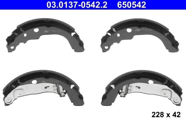 ATE 03.0137-0542.2 Bremsbackensatz