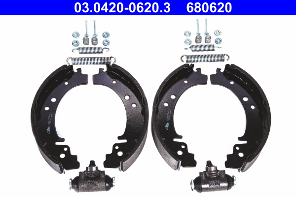 ATE 03.0420-0620.3 Original ATE Kit Bremsbackensatz
