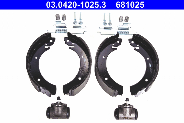 ATE 03.0420-1025.3 Original ATE Kit Bremsbackensatz