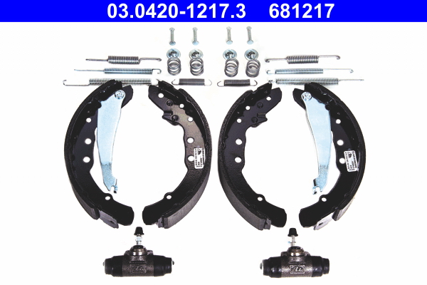 ATE 03.0420-1217.3 Original ATE Kit Bremsbackensatz