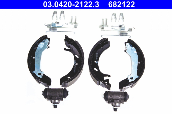 ATE 03.0420-2122.3 Original ATE Kit Bremsbackensatz