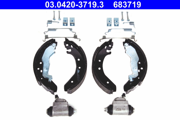 ATE 03.0420-3719.3 Original ATE Kit Bremsbackensatz
