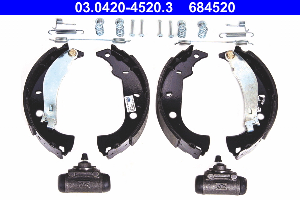ATE 03.0420-4520.3 Original ATE Kit Bremsbackensatz