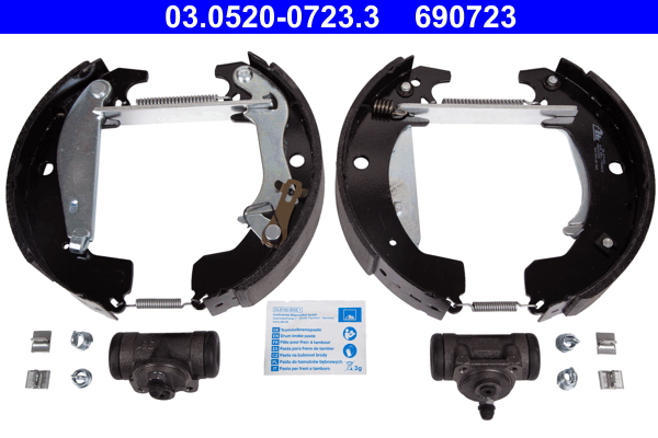 ATE 03.0520-0723.3 Original ATE TopKit Bremsbackensatz
