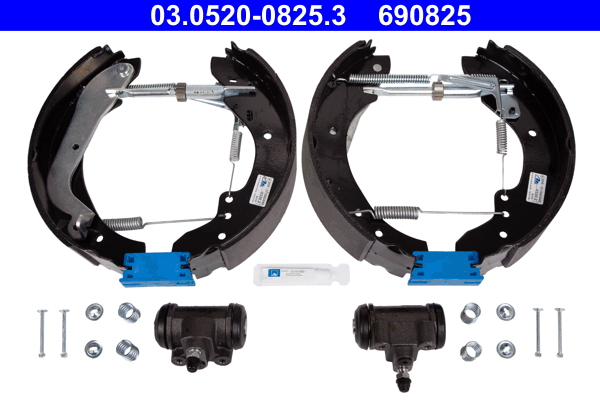 ATE 03.0520-0825.3 Original ATE TopKit Bremsbackensatz