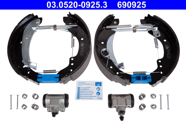 ATE 03.0520-0925.3 Original ATE TopKit Bremsbackensatz