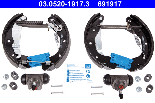 LPR OEK379 EASY KIT Bremsesko sett